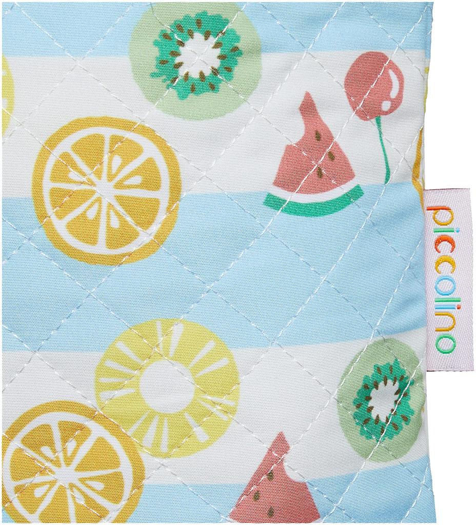 Marushin Piccolino Many Fruits Indoor Shoes Bag for Perfect for and Elementary Quilted 0165014100 Girls, Preschool, Kindergarten, School, Goods,