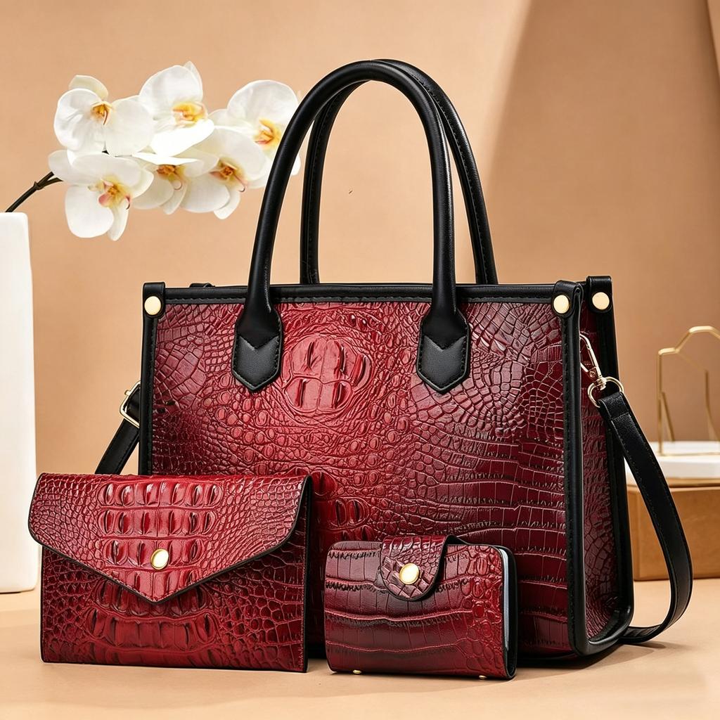 Spacious All-Match Office Tote Handbag For Ladies, Multiway Top Handle Shoulder & Crossbody Bag