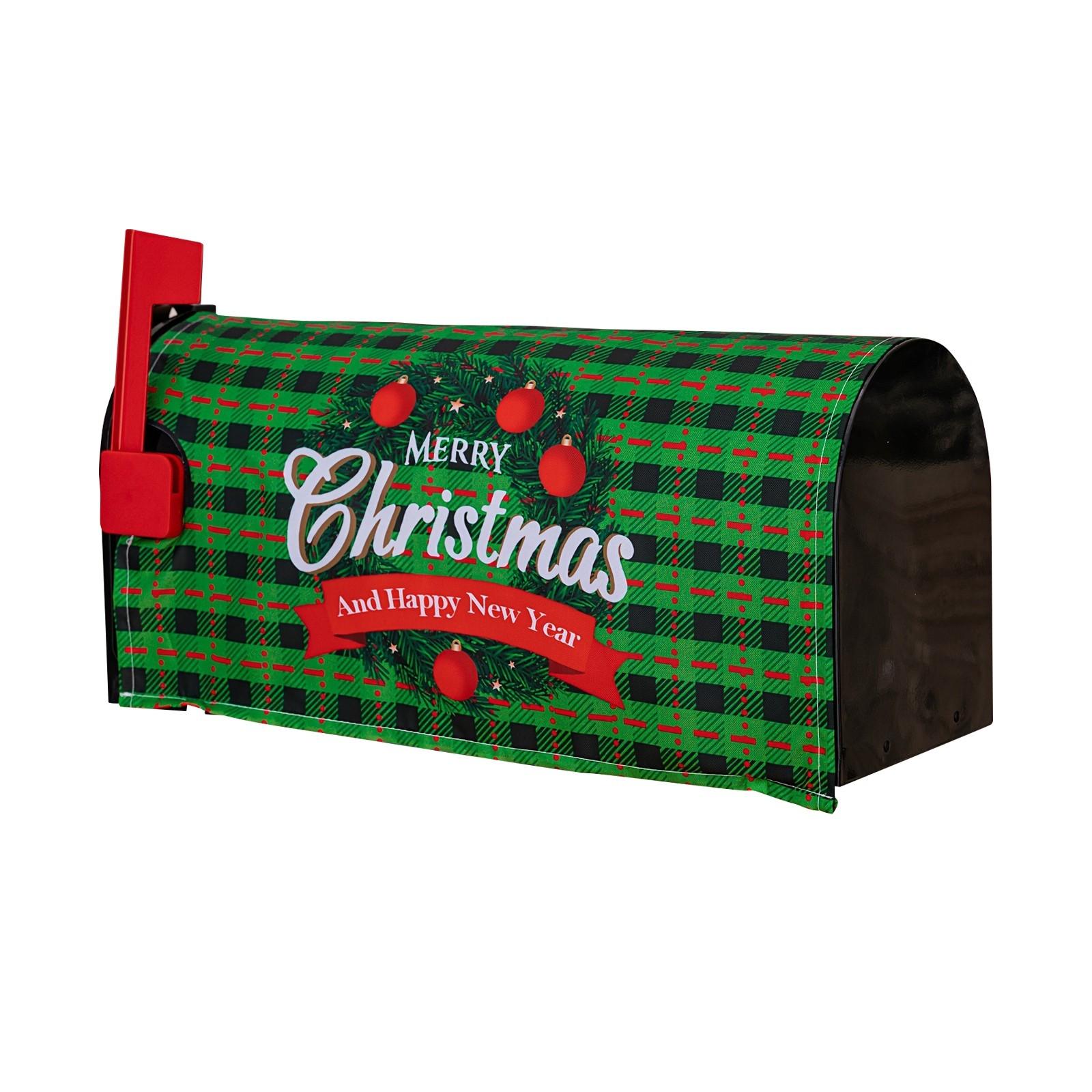 

Рождественское и зимнее украшение для почтового ящика подойдет для семей, дворов и садов. One Size