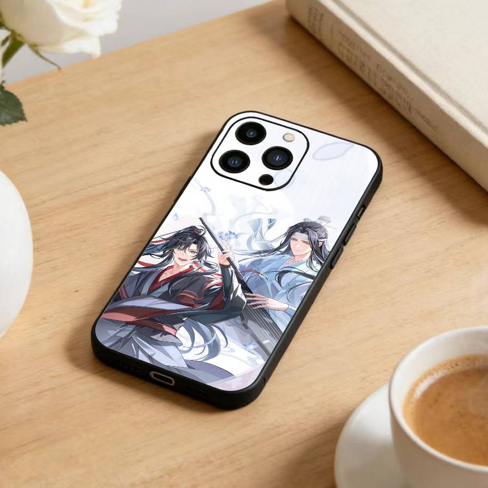 

Grandmaster H-Demonic Cultivation Phone Case For iPhone 16,15,14,13,12,17,Pro Max,Plus Silicone Black Case iPhone12PRO
