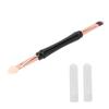 Eye Shadow Brush Double Ended Professional Eye Make Up Sponge Head Brush for Beginners Makeup Artists