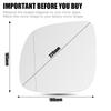 Left Right Side Mirror Glass With Heated Convex Base For VW Amarok 2010-2018 Transporter Multivan 2010- Caravelle 2014-2018