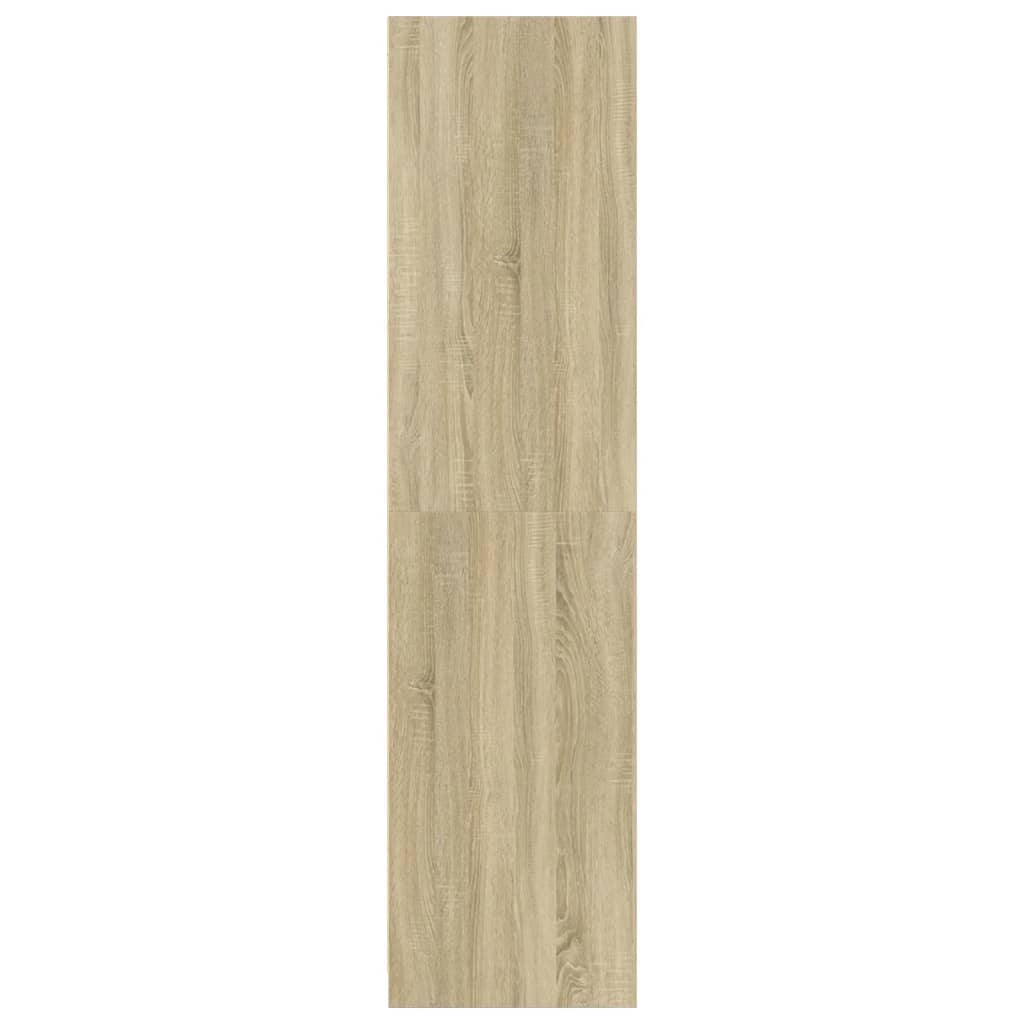 Wardrobe in Sonoma Oak 30 x 50 x 200 cm Particleboard