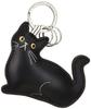 Noah Familie Mimi Sleutelhanger (Rundsleer) Zwart