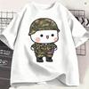Dudu Bubu T Shirt For Unisex Cotton Vintage Tshirts Crew Neck Love Tee Shirt Short Sleeve Clothing Classic