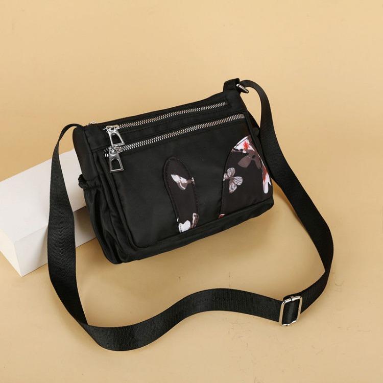 Waterproof Nylon Women's Bag Nylon Shoulder Bag Crossbody Bag Oxford Cloth Bag Fashionable Women's Bag