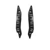 2pcs For Tesla Model Y     Front Bumper Bar Bracket Left + Right ABS Black Mount Bracket Support Fit 1493770 1493771