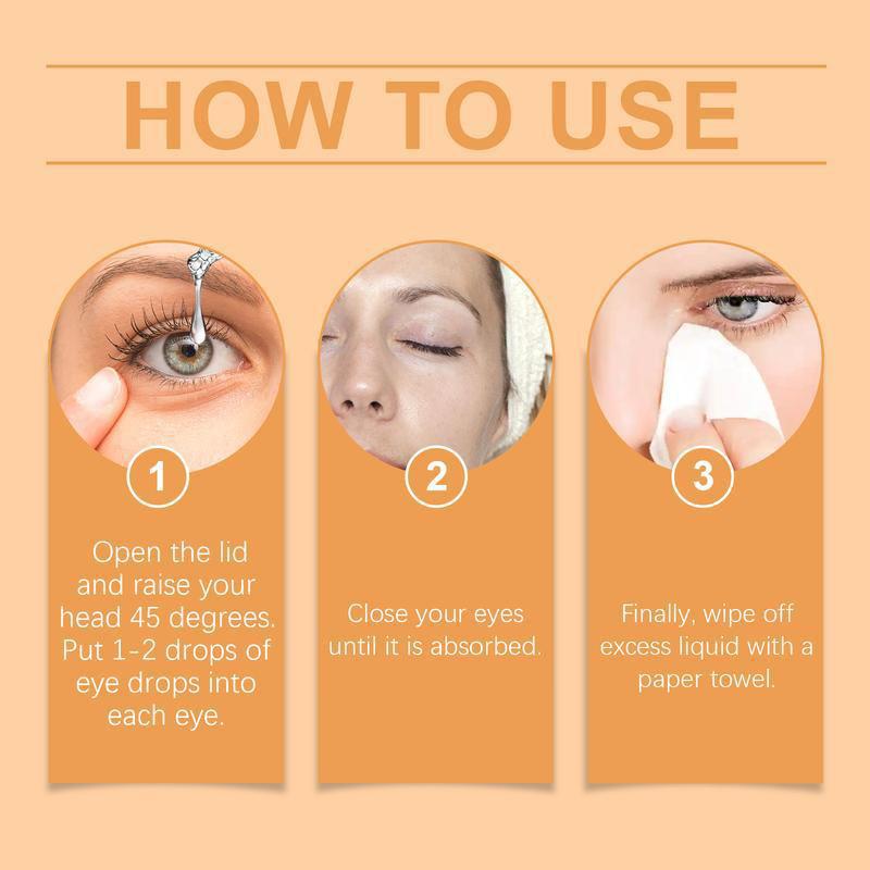 Honey Eye Drops Gently Moisturize and Moisturize the Eyes, Clean the Eyes, and Protect the Eyes In Three Packs