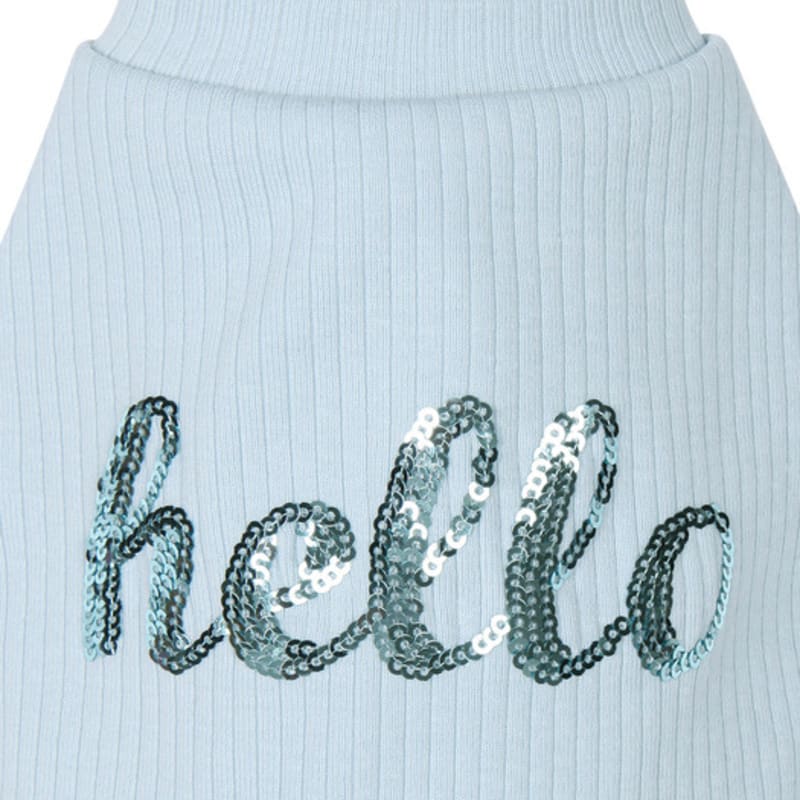 MIMINKO Sequined Frill T-Shirt [DW3MT1180]