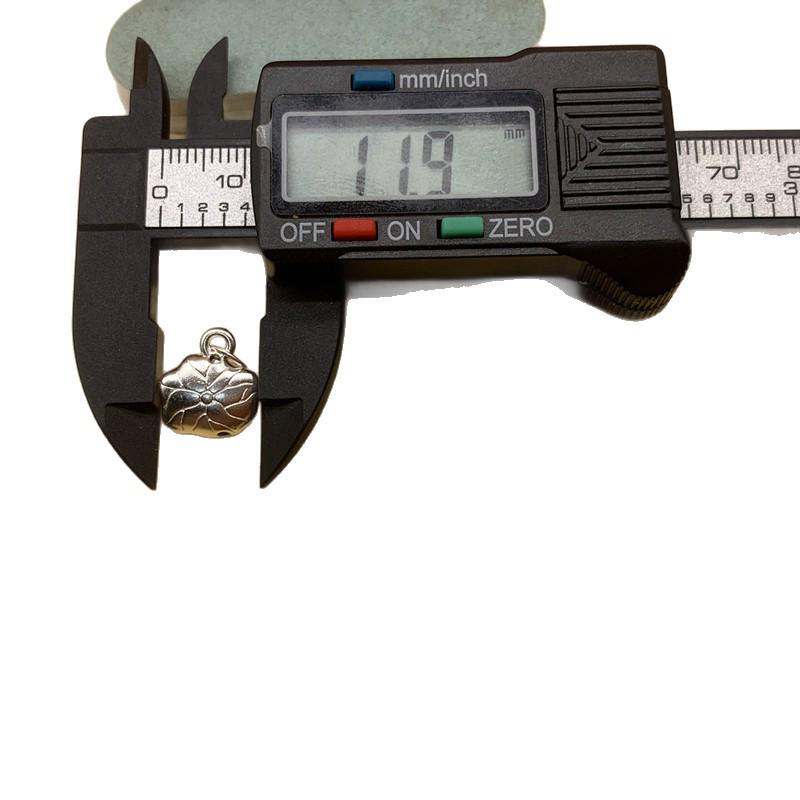 Handmade 999 Sterling Silver Gourd Pendant for DIY Jewelry and Bracelets Toast Cat