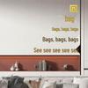 Acrylic Mirror Wall Sticker - Self-Adhesive DIY Decorative for Bedroom, Living Room, TV Cabinet, Entrance, Waistline.