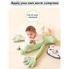 Infant Sleeping Comforter Soft & Breathable Cartoon Pacify Hand Soother with Automatic Beating for Better Sleep Quality