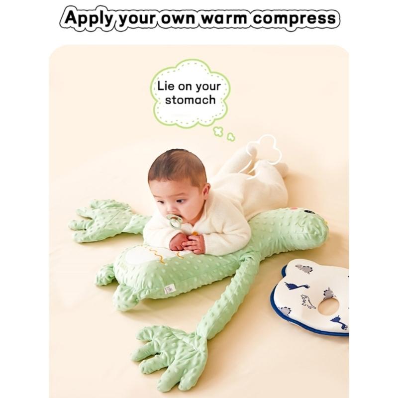 Infant Sleeping Comforter Soft & Breathable Cartoon Pacify Hand Soother with Automatic Beating for Better Sleep Quality
