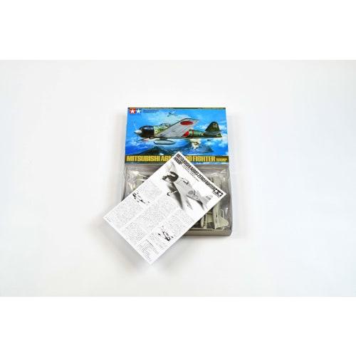 Tamiya 1/48 Masterpiece Series No.25 Japanese Navy Zero Type Carrier Fighter Type 32 A6M3 Plastic Model 61025