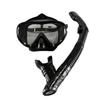 Snorkeling Two-Piece Set - Complete Dry-Style Dive Mask Equipment - Air Tube Set - Mask for Diving