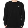 PUMA Embroidered Logo Sports Pullover Round Neck Black Men's 590321-01