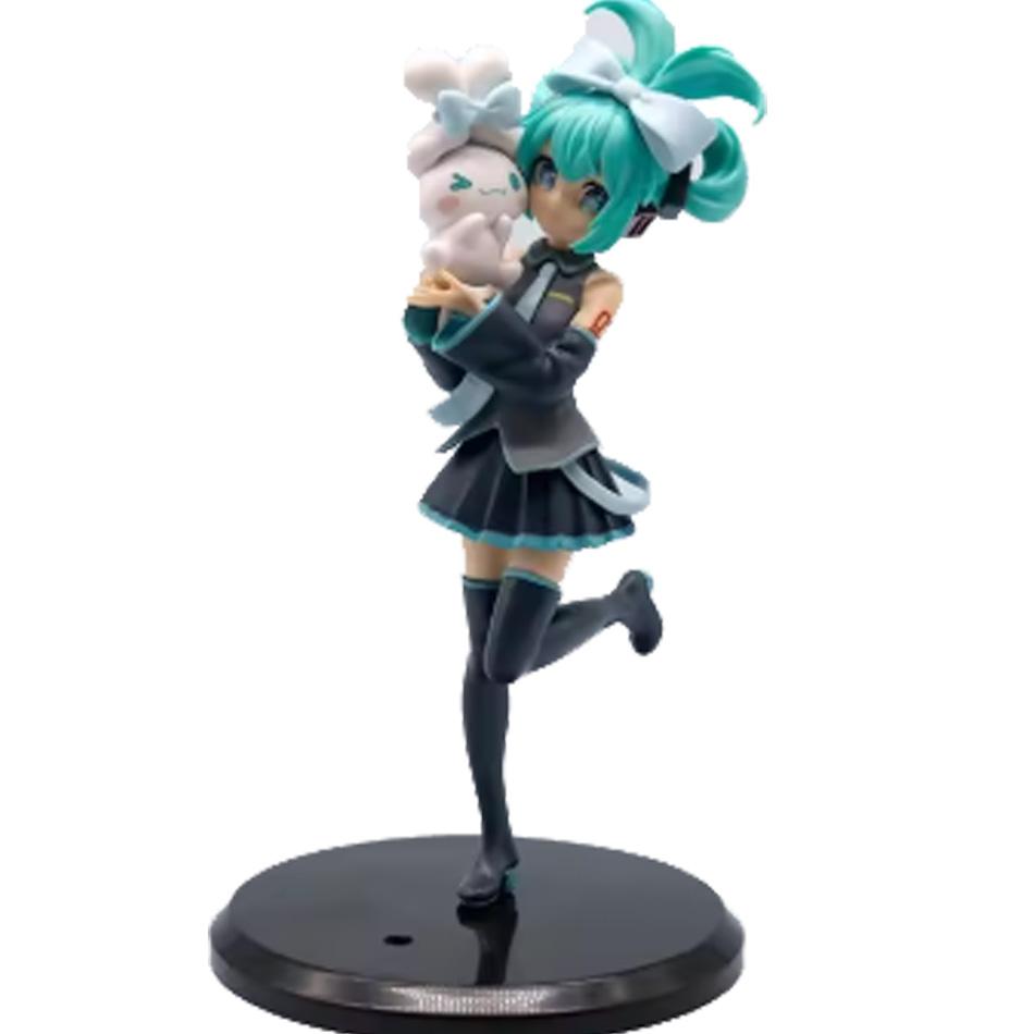

Anime Hatsune Miku X Cinnamoroll Figura De Anime Kawaii Miku Figura De Accin Pvc Coleccin De Adultos Decor Itemacin Modelo Muñeca