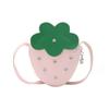 1 Pcs Children's Small Bag Strawberry Crossbody Bag Cute Little Girl Zero Wallet Versatile Fashion Shoulder Bag Trend