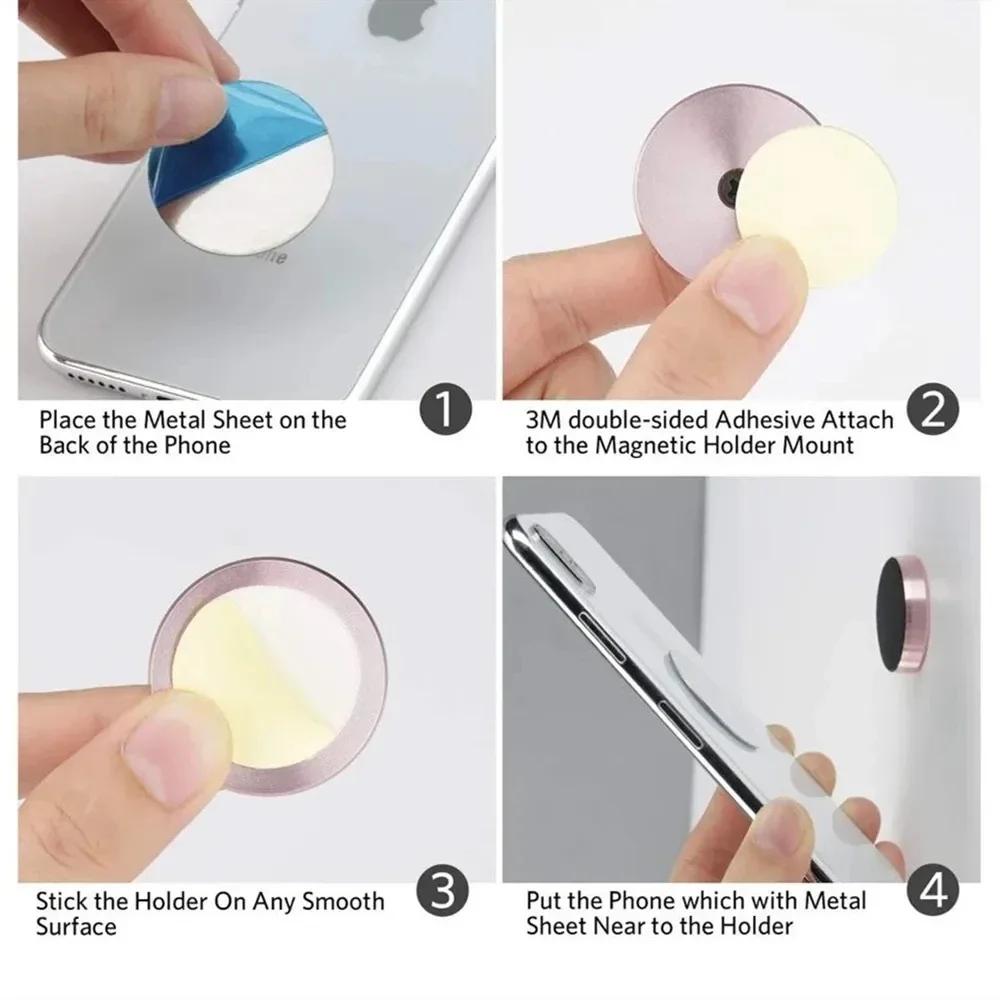 Super Magnetic Car Phone Holder Dashboard Cell Phone Stand Magnet Mount Bracket In Car For iPhone 13 12 Samsung Redmi Xiaomi