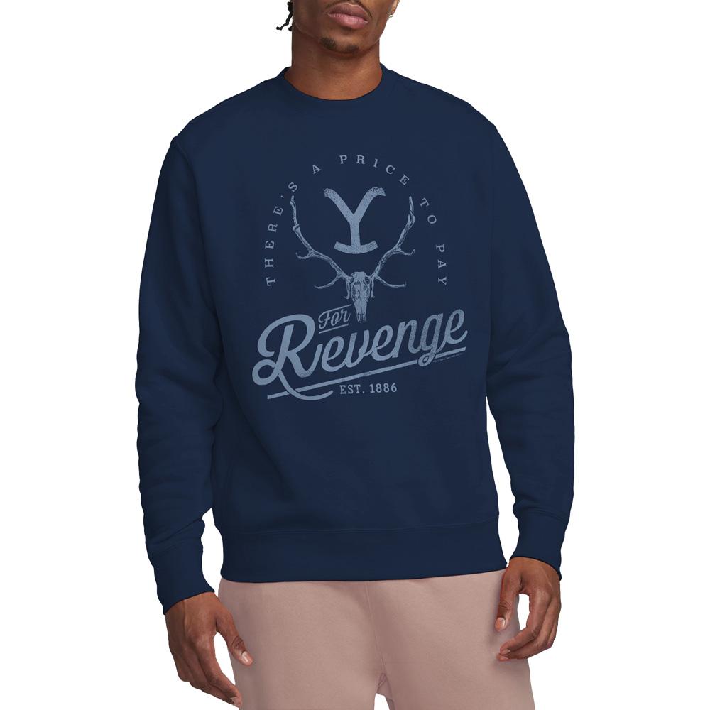 Yellowstone Unisex Erwachsenen Revenge Skull Sweatshirt
