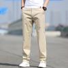 PLAYBOY Men's Summer Thin Loose Straight Casual Trousers