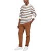 Nike Club Men's Long Sleeve Striped Polo FZ0823-133
