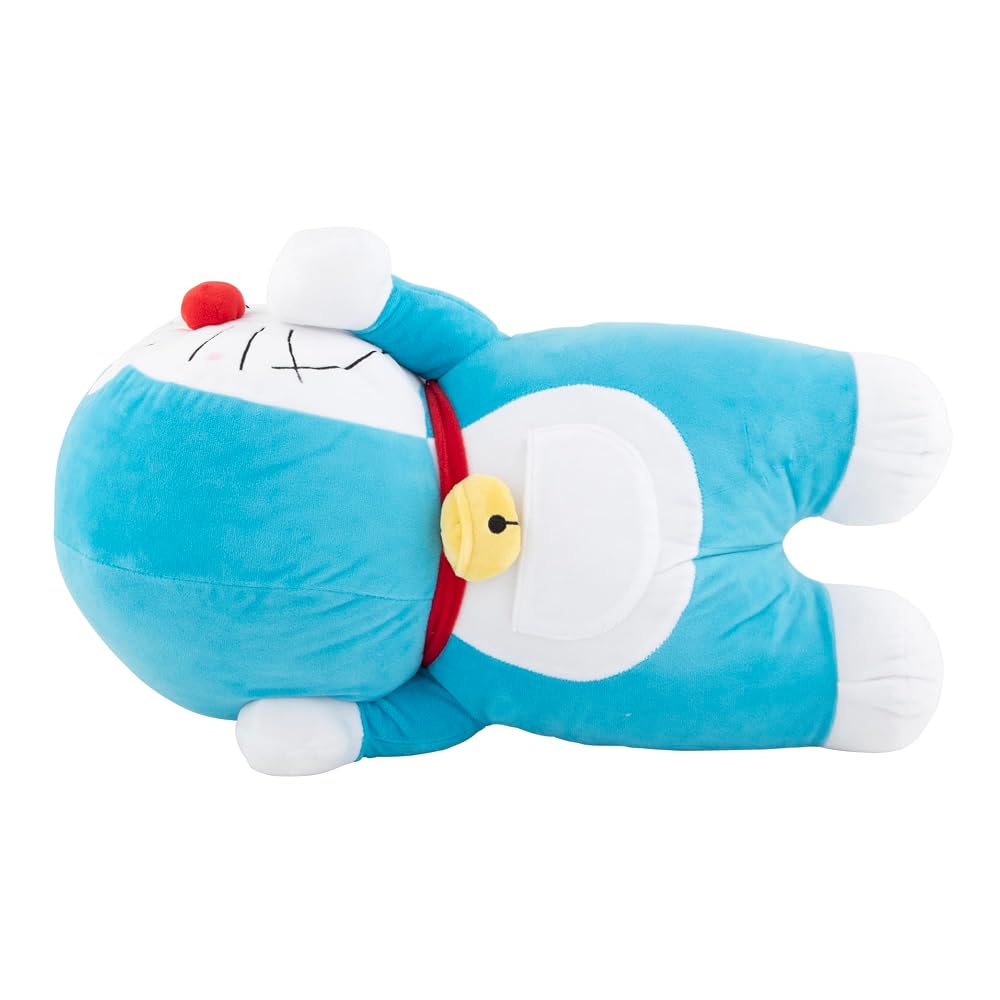 MORIPiLO Doraemon Plush Hugging Pillow 45cm - Soft and Cute Large Cushion