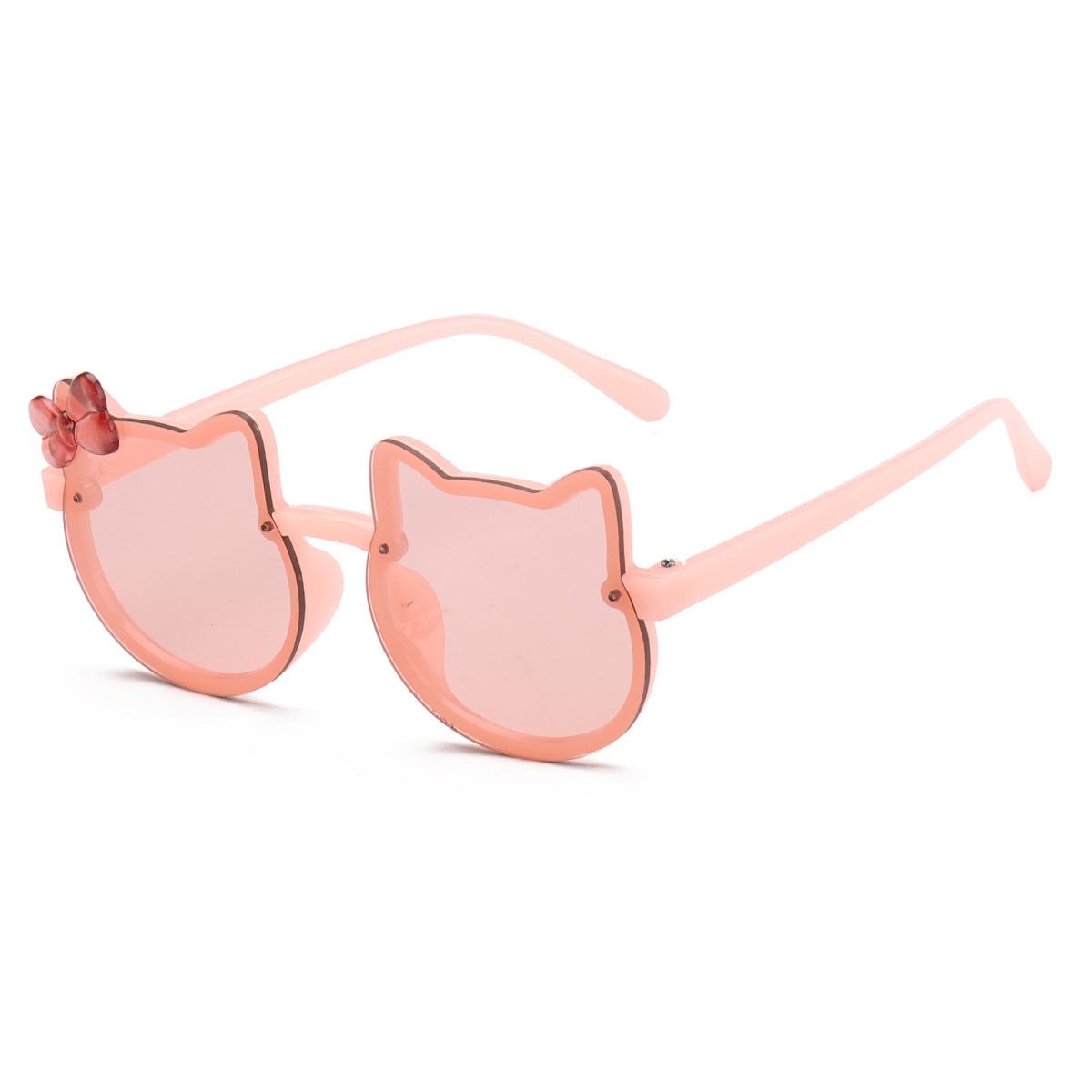2025 New Bow Children s Cute Sunglasses, Cat Sunglasses, Girls Trendy Sunglasses