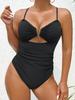 2026 European & American Women's Sexy One-Piece Swimsuit Bikini, Russian Beach Hot Spring Swimwear.