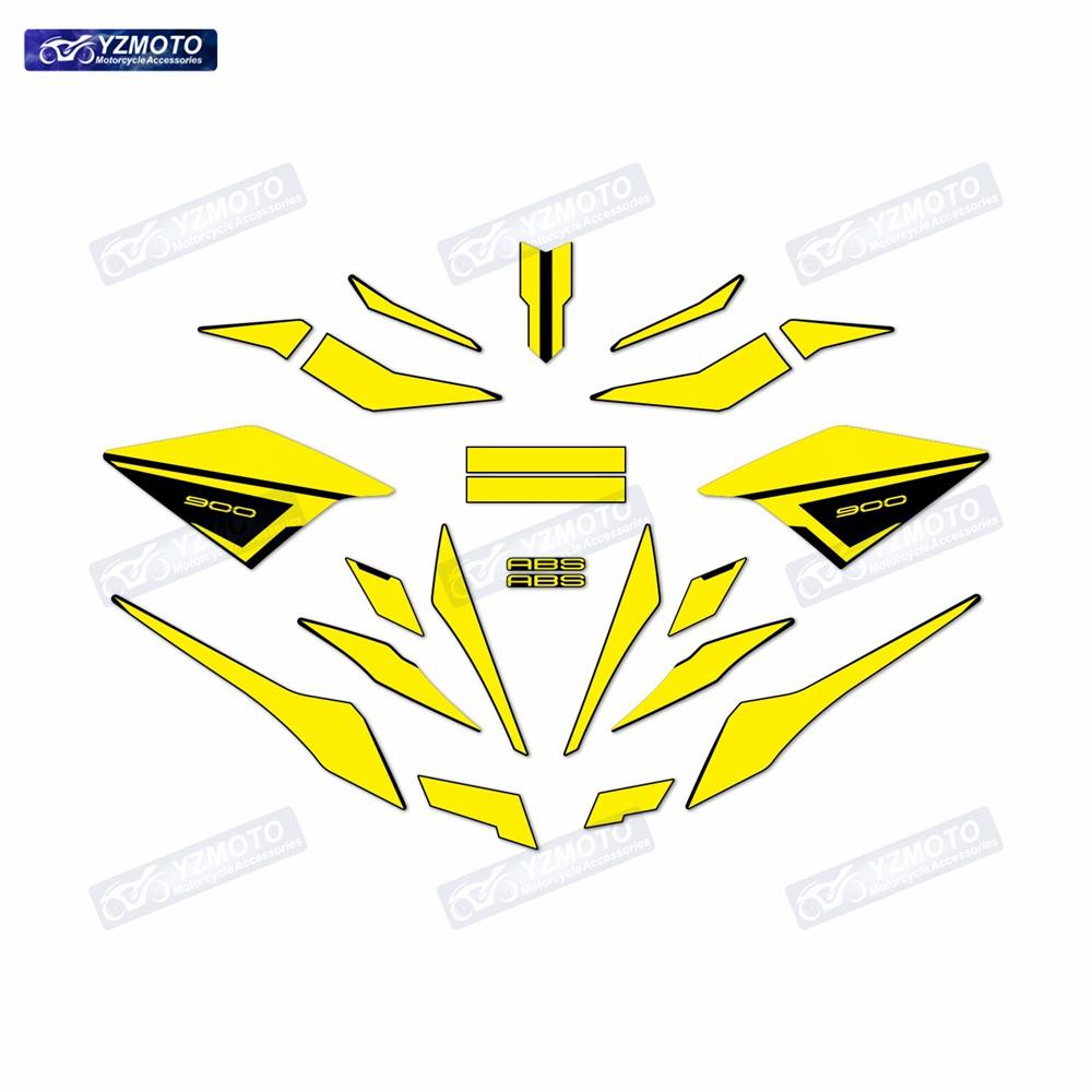 For Z900 Z900SE Z900F ZR900F 2021 2022 2023 2024 Motorcycle Full Set Fairing Sticker Motorbike Reflective Decal Stickers Kit