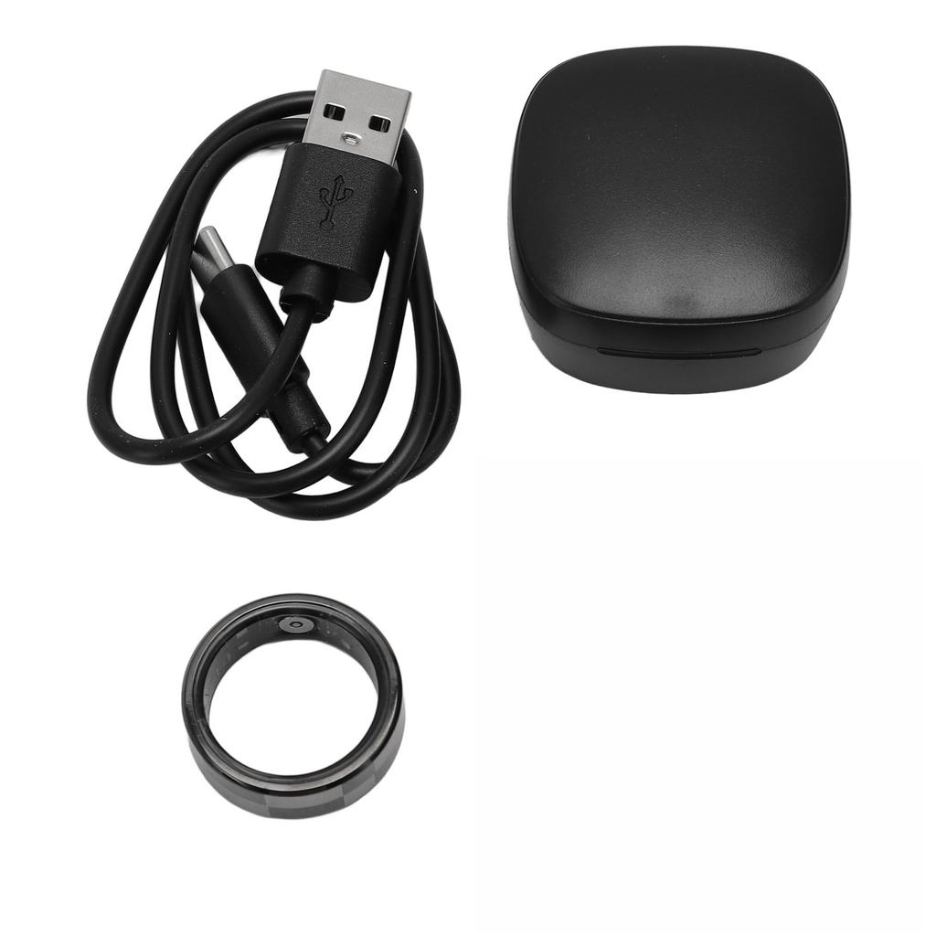 Smarter Ring Fitness Tracker 5ATM Wasserdicht Gestensteuerung Tragbarer Smarter Gesundheitsring Schritt