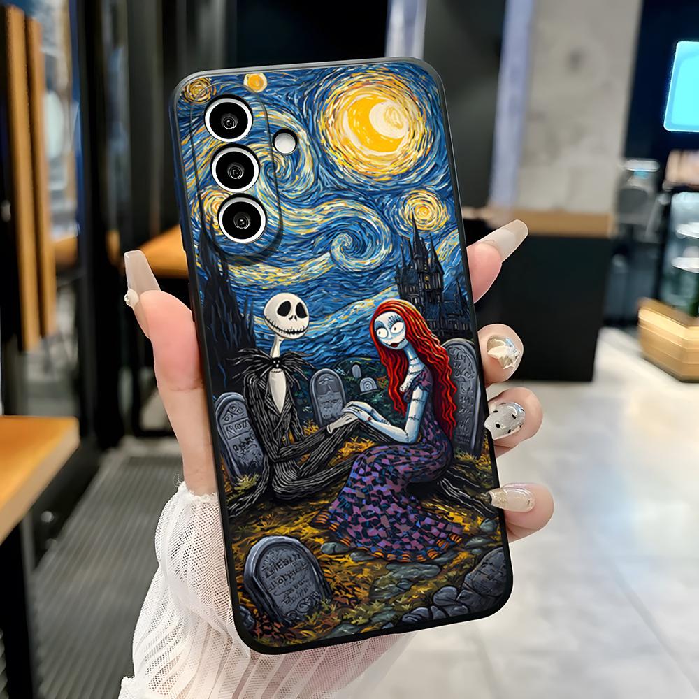 Custodia per Telefono The Nightmare Before Christmas Per Samsung A25 A13 A33 5G A54 A36 A35 A56 A52 A14 Antiurto Morbida