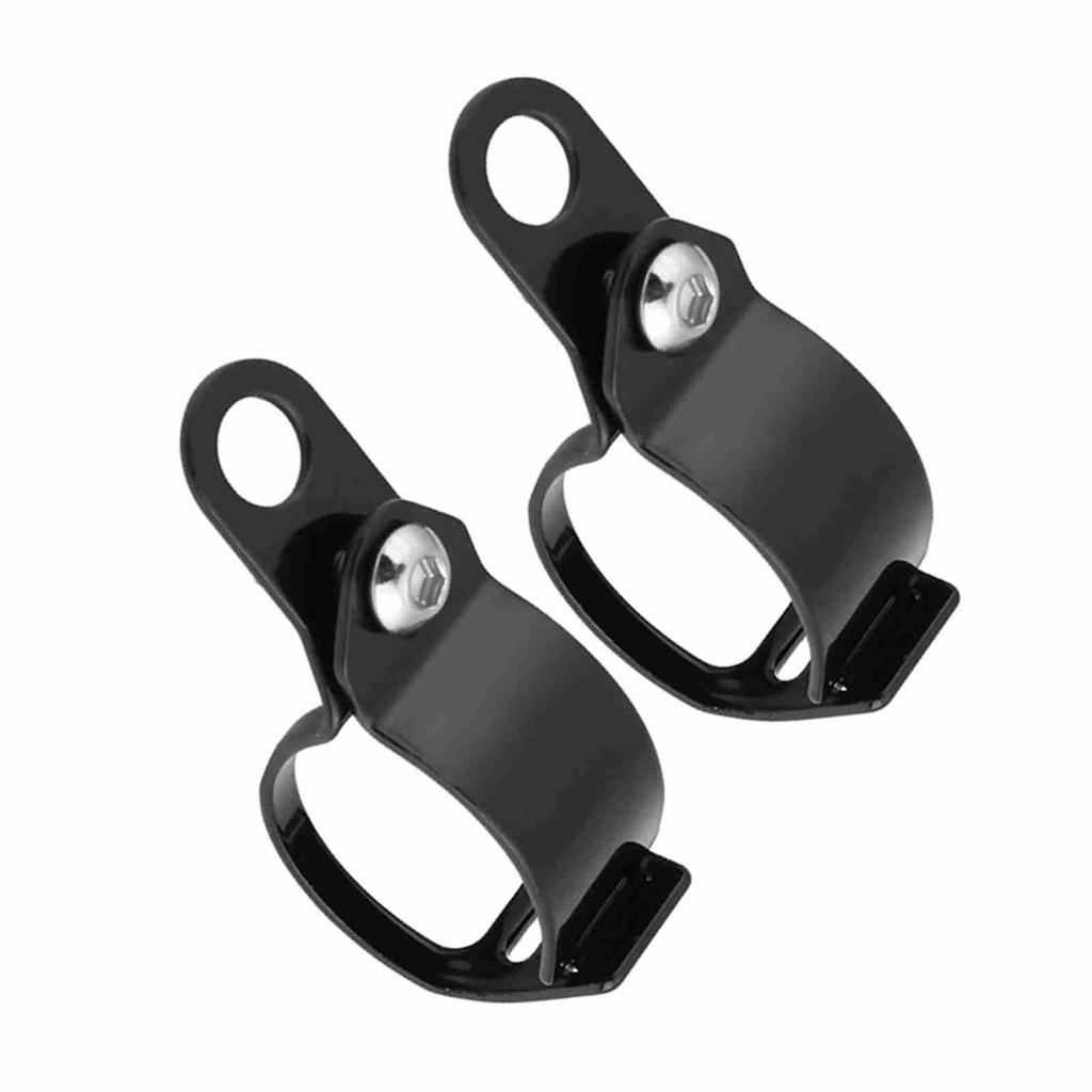 2Pcs Motorcycle Turn Light Mount Bracket Fit for 30 45mm Front Fork Scooter