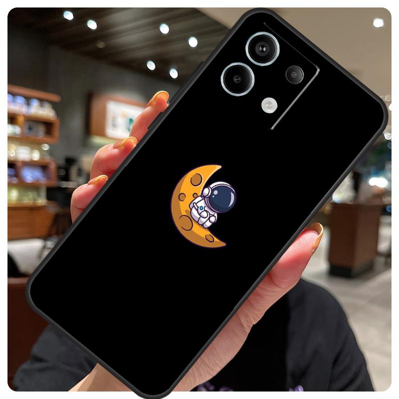 Star Astronaut Cute Case For Xiaomi Redmi Note 12 9 10 11 13 14 15 Pro Plus Cover For Redmi 13C 12C 10C 14C 15 C