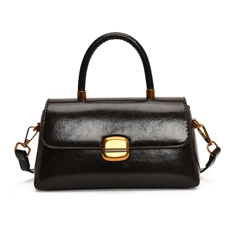 

Модная портативная маленькая квадратная сумка Женская новая повседневная сумка-мессенджер Сумка на плечо кофейный