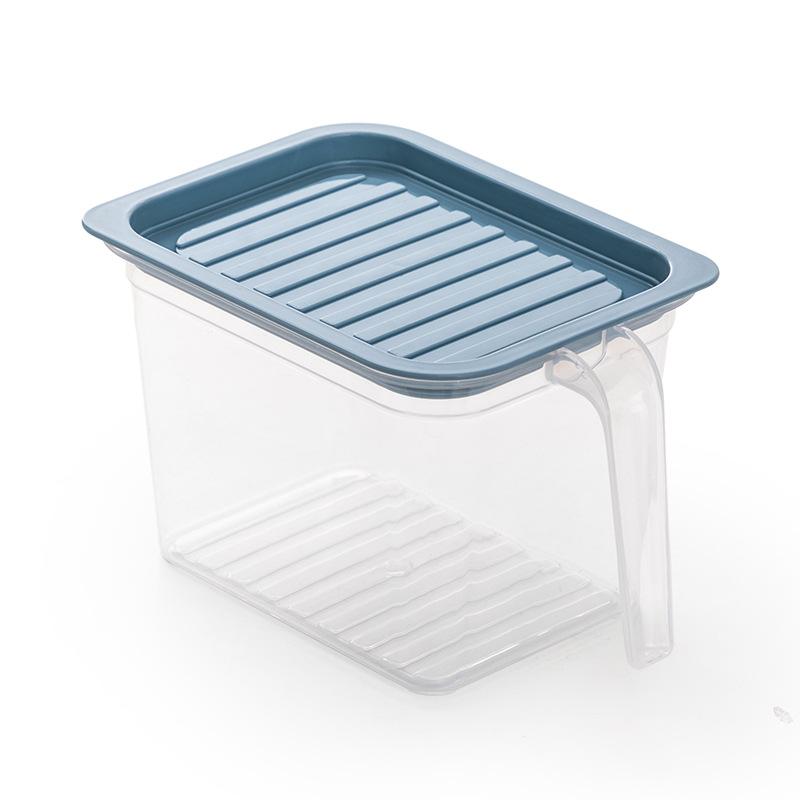 

Коробка для хранения на кухне Прозрачная пищевая канистра Сохраняйте свежесть Новый прозрачный контейнер Ящики для хранения в холодильнике Без BPA