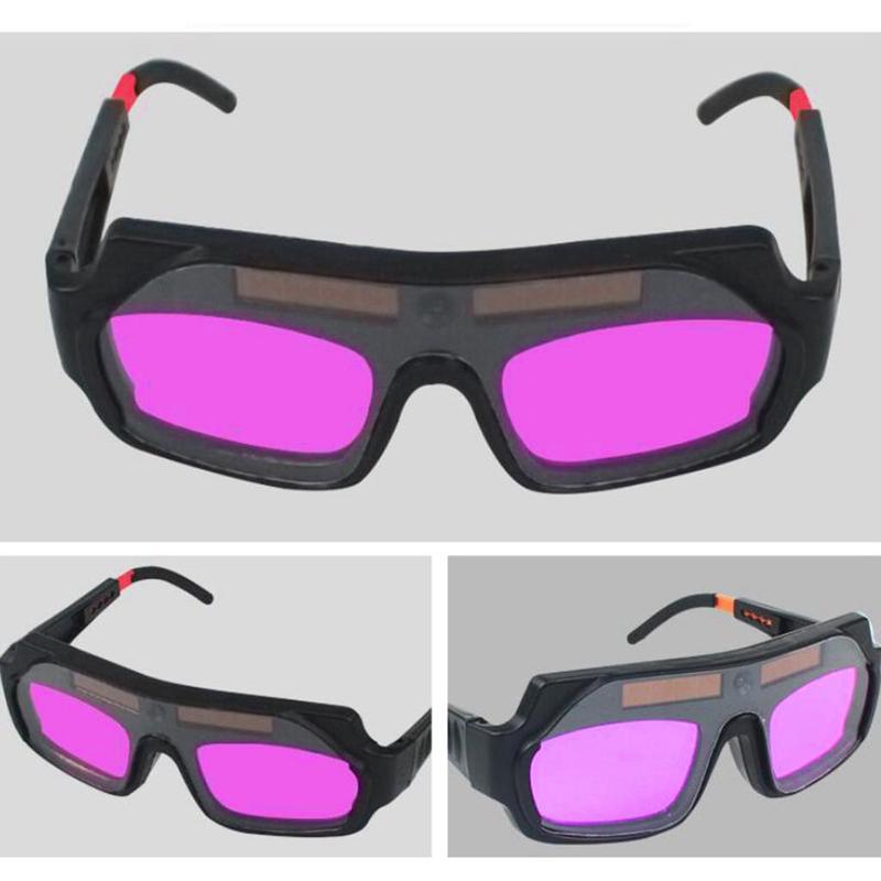 Professional Solar Powered Automatic Darkening Glasses Anti- Lightweight