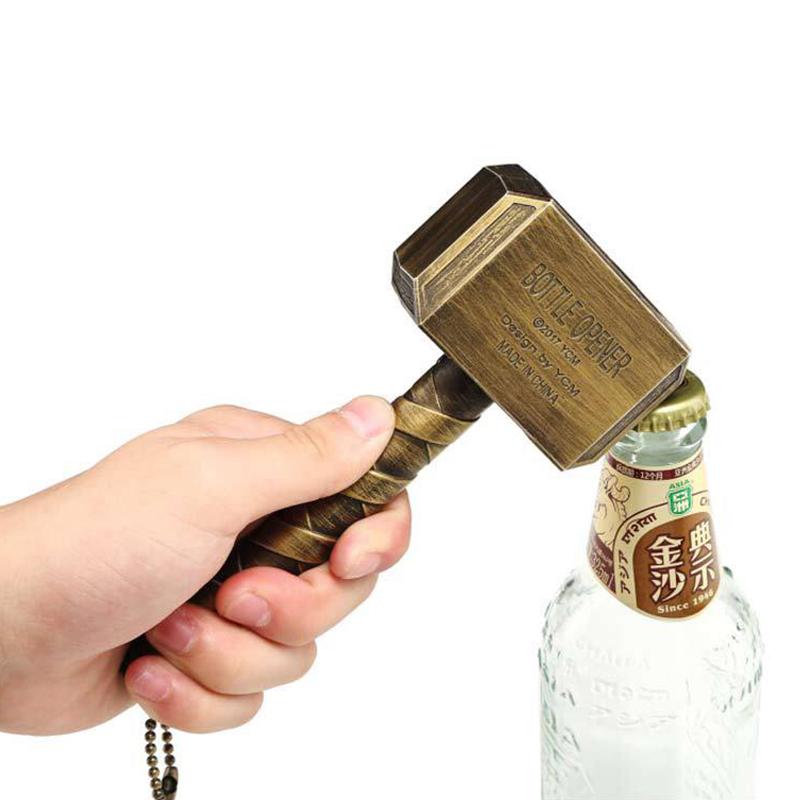 1 bucată deschizători de sticle de bere ciocan din Thor mâner de bere deschizător de sticle bere
