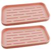 Sturdy Draining Rack With Nonslip Surfaces For Multiroom Water Drainage Solution