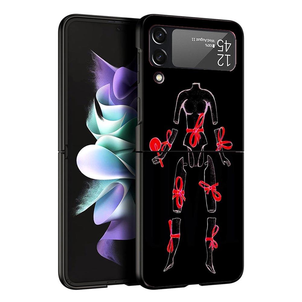 TV Show Dexter Morgan Black Phone Case For Samsung ZFlip7 ZFlip6 ZFlip5 ZFlip4 ZFlip3 5G Hard Protective Galaxy Z Flip 3 4 5 6 7 Samsung Z Flip 7