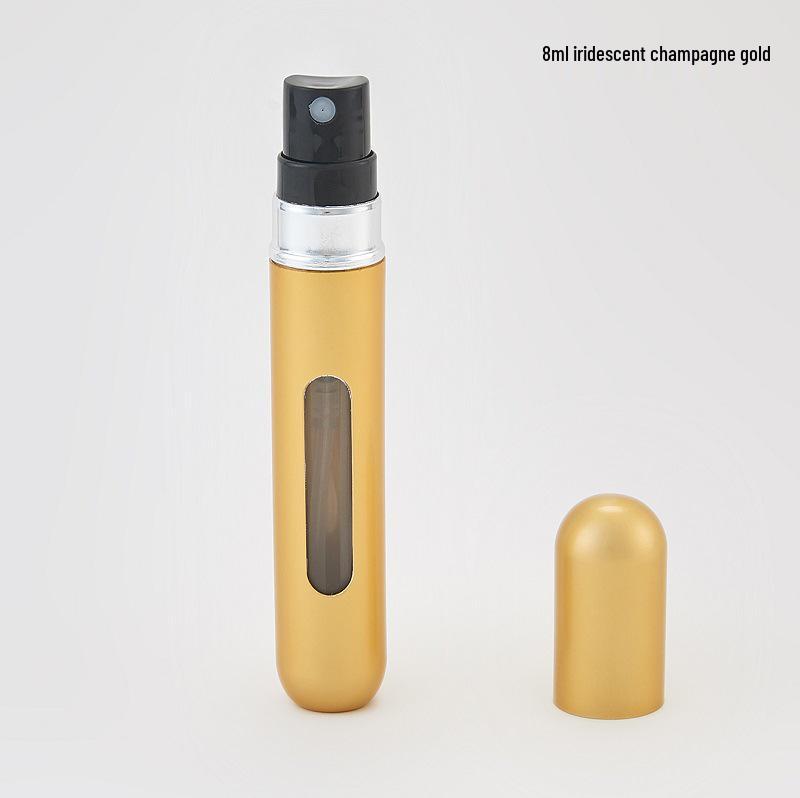 8ml Refillable Bottom-Fill Perfume Bottle – Portable Ultra-Fine Atomizing Spray for Travel