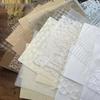 Mixed Material Mesh Paper Pack for Nail Art and Collage Base Backgrounds