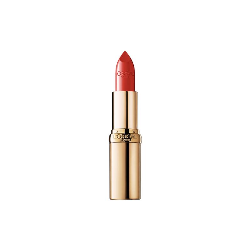 Loreal Paris Colorful , creamy and , easy to color Makeup Rich Lipstick Moisturizing Lipstick-RC301 Tangxin Persimmon Red 3.7g