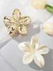 High Quality Hairpins Fashion Simple Shiny Egg Flower Hair Claws For Women Girls Party Hair Accessories