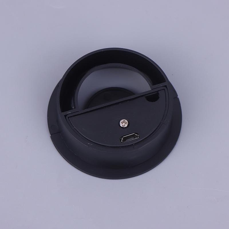 50Mm Wire Hole Cover Round Home Office Table Outlet Port Line Box Computer Desk Cord Grommet With 2 Port Usb Cable Organizer