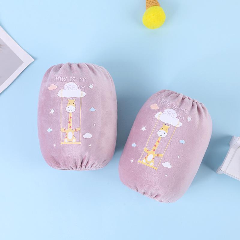 

Новые водонепроницаемые мультяшные рукава для детей - короткий зимний стиль Recommended (1-3 years) светло-фиолетовый