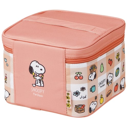 Skater Recreational Lunch Box with Cooling Bag and Ice Pack Snoopy Picnic Made in Japan 2240ml KCPC2