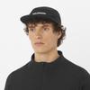 Salomon LOGO 5 PANEL Outdoor Deep Black Cap, Unisex, L/XL Sizes, (LC2681800)