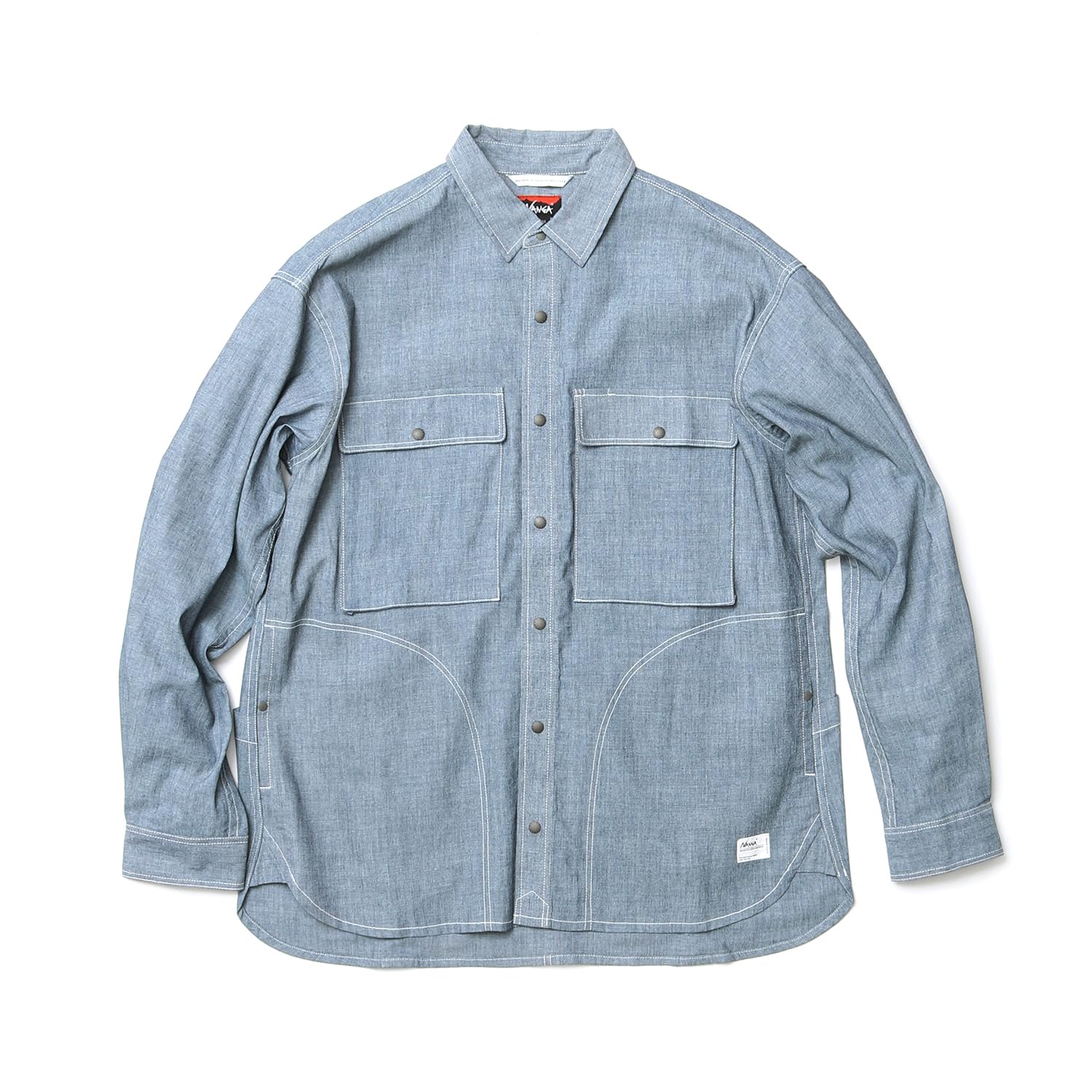 

Hinok Chambray Field Shirt [Nanga] (M, NVY)