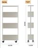 Tall Multi-Layer Kitchen Storage Rack for Narrow Spaces